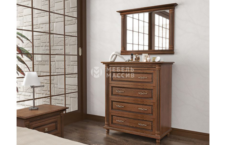 Комод Мелиса 2 с зеркалом